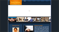 Desktop Screenshot of batalainstituteofmedicalsciences.com